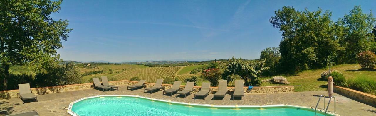 Podere Patrignone Guest House คาสเตลลินาอินเคียนติ ภายนอก รูปภาพ